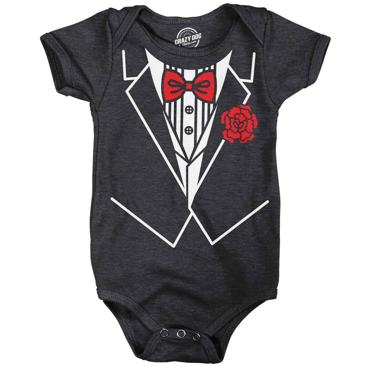 Classic Tuxedo Baby Bodysuit