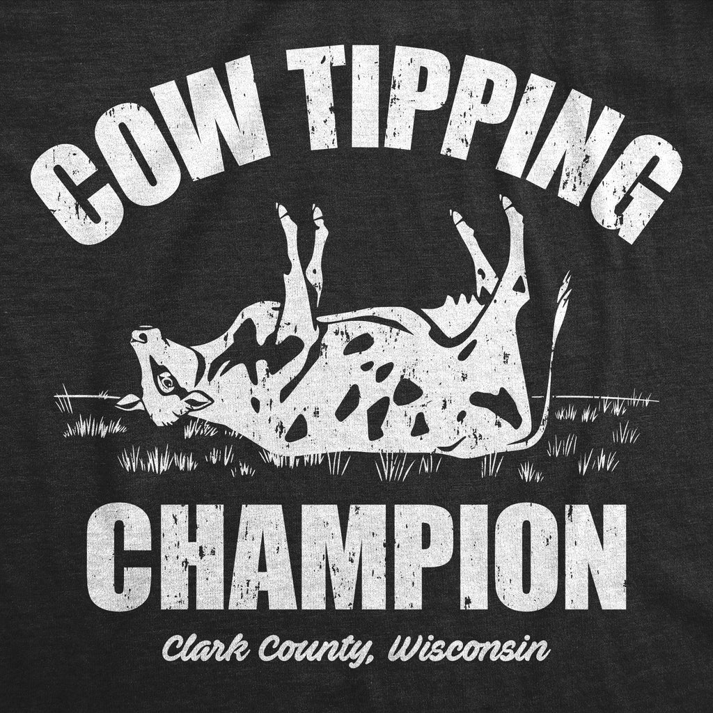 Cow Tipping Champion Men's T Shirt product image 3