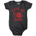 Cute As Heck Baby Bodysuit