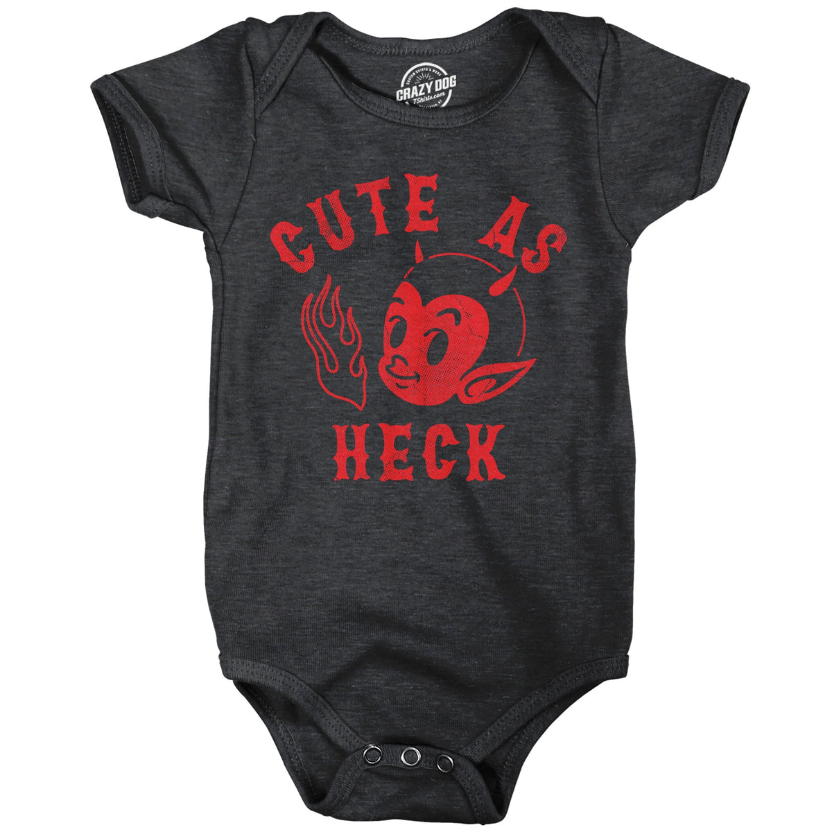 Cute As Heck Baby Bodysuit