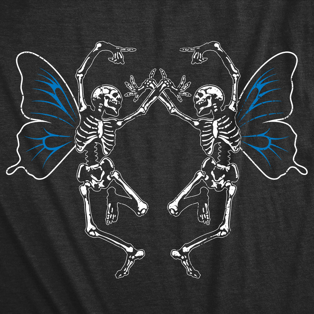 Dancing Skeleton Butterflies Women's T Shirt product image 2