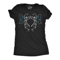 Dancing Skeleton Butterflies Women's T Shirt product image 1