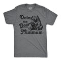 Doing The Bear Minimum Men's T Shirt product image 1