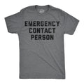 Emergency Contact Person Men's T Shirt product image 1
