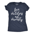 Fear Dictators Not Diversity Women's T Shirt product image 1