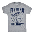 Fishing Is My Therapy Men's T Shirt product image 1