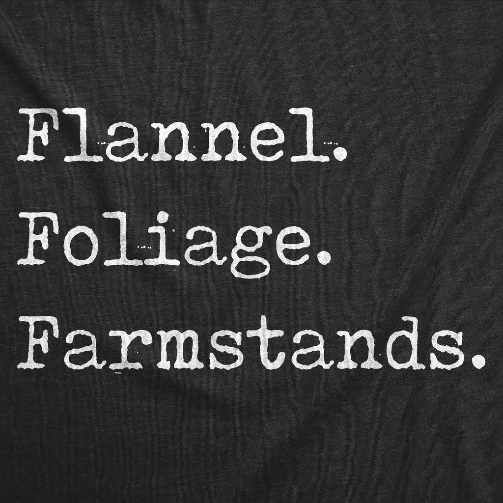 Flannel Foliage Farmstands Women's T Shirt product image 2