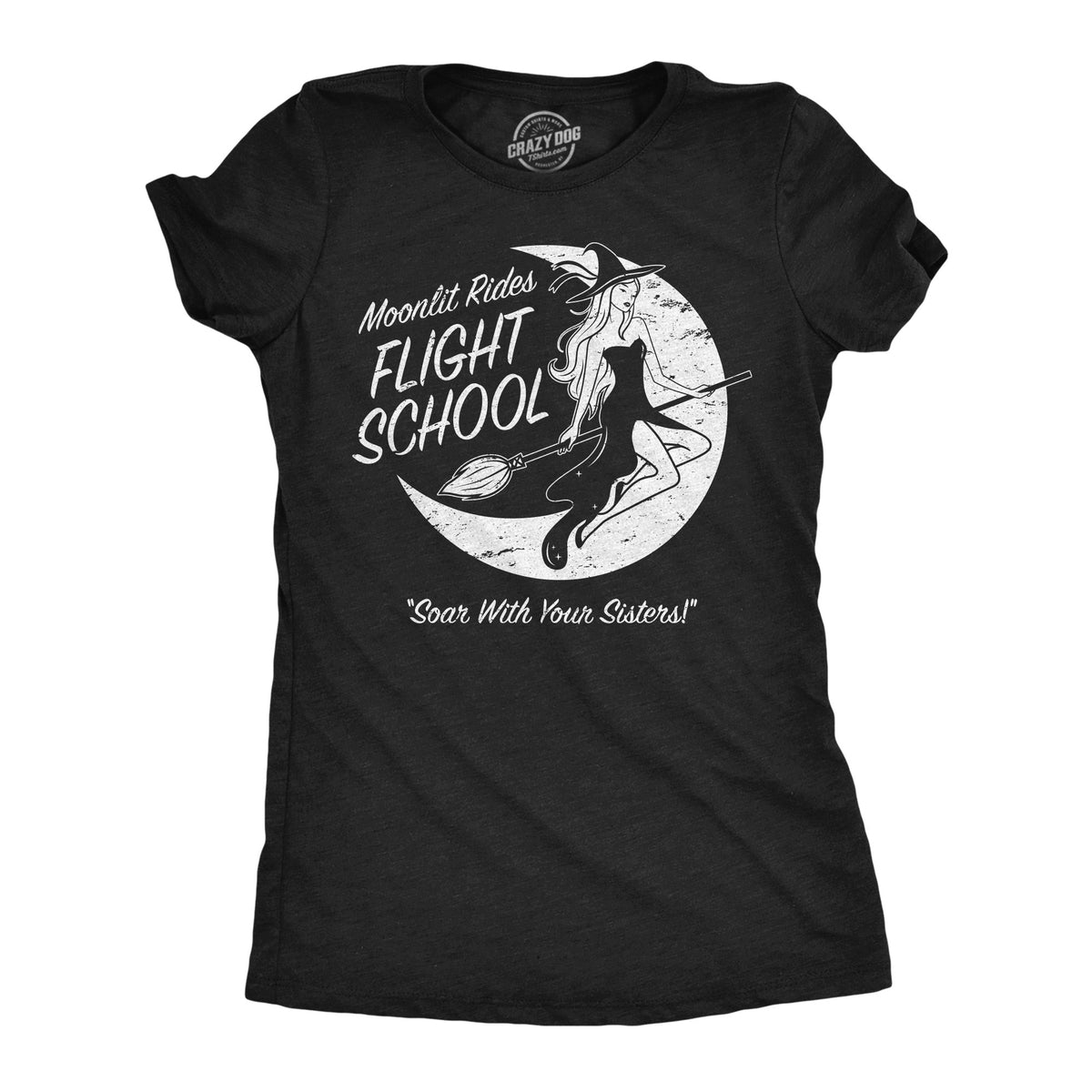 Moonlit Rides Flight School Women's T Shirt product image 1