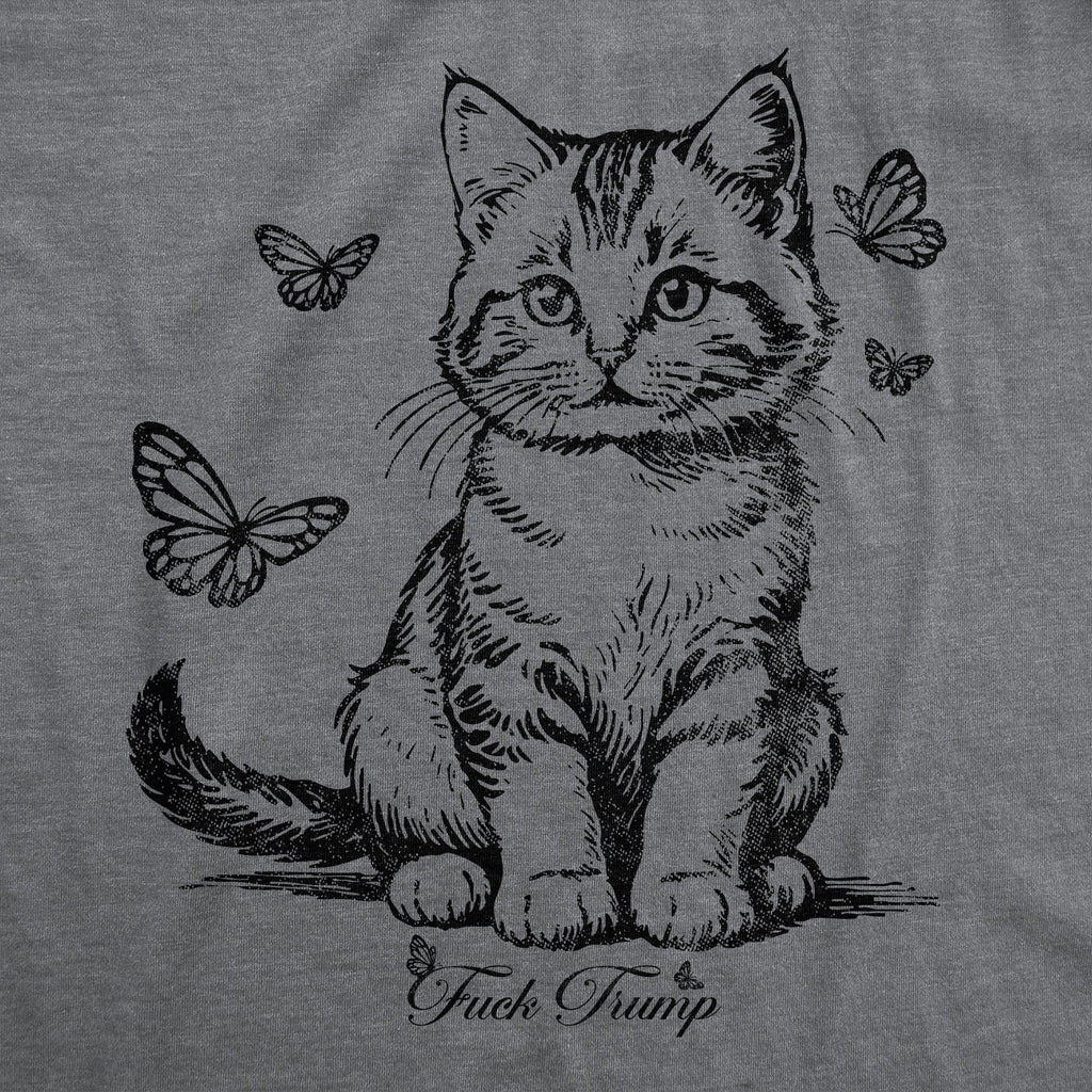 Fuck Trump Kitten Women's T Shirt product image 2