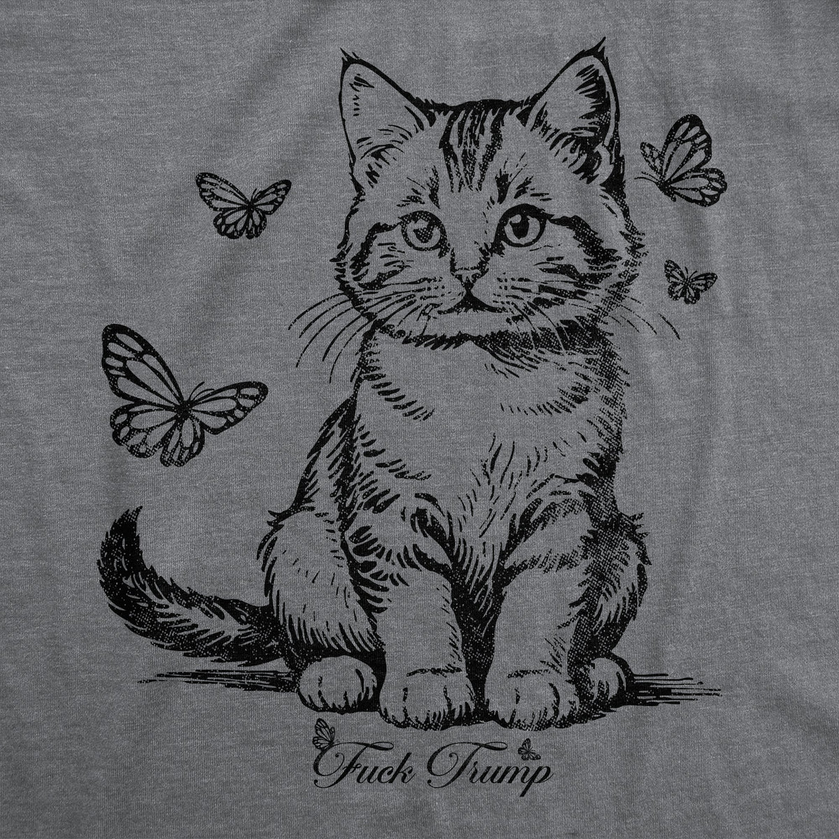 Fuck Trump Kitten Women's T Shirt product image 2