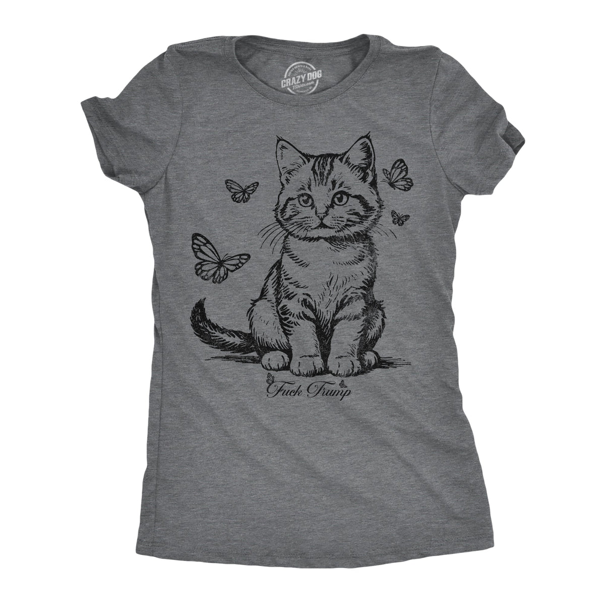 Fuck Trump Kitten Women's T Shirt product image 1