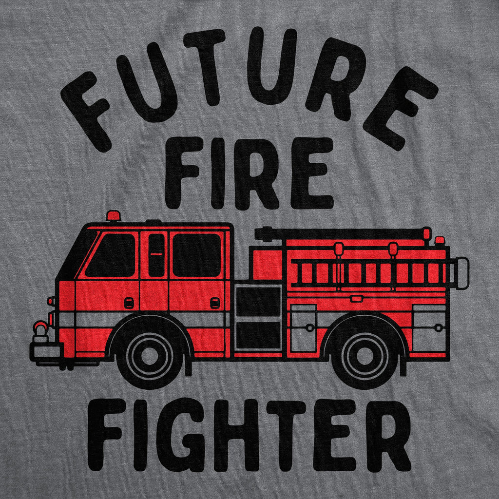 Future Fire Fighter Baby Bodysuit