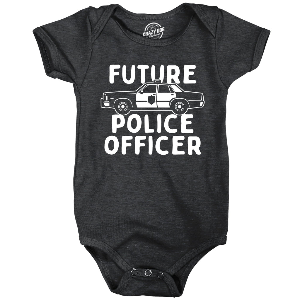 Future Police Officer Baby Bodysuit