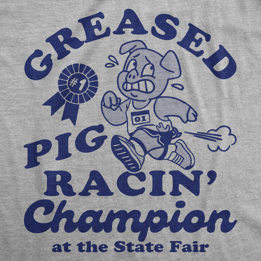 Greased Pig Racin Champion Men's T Shirt product image 2