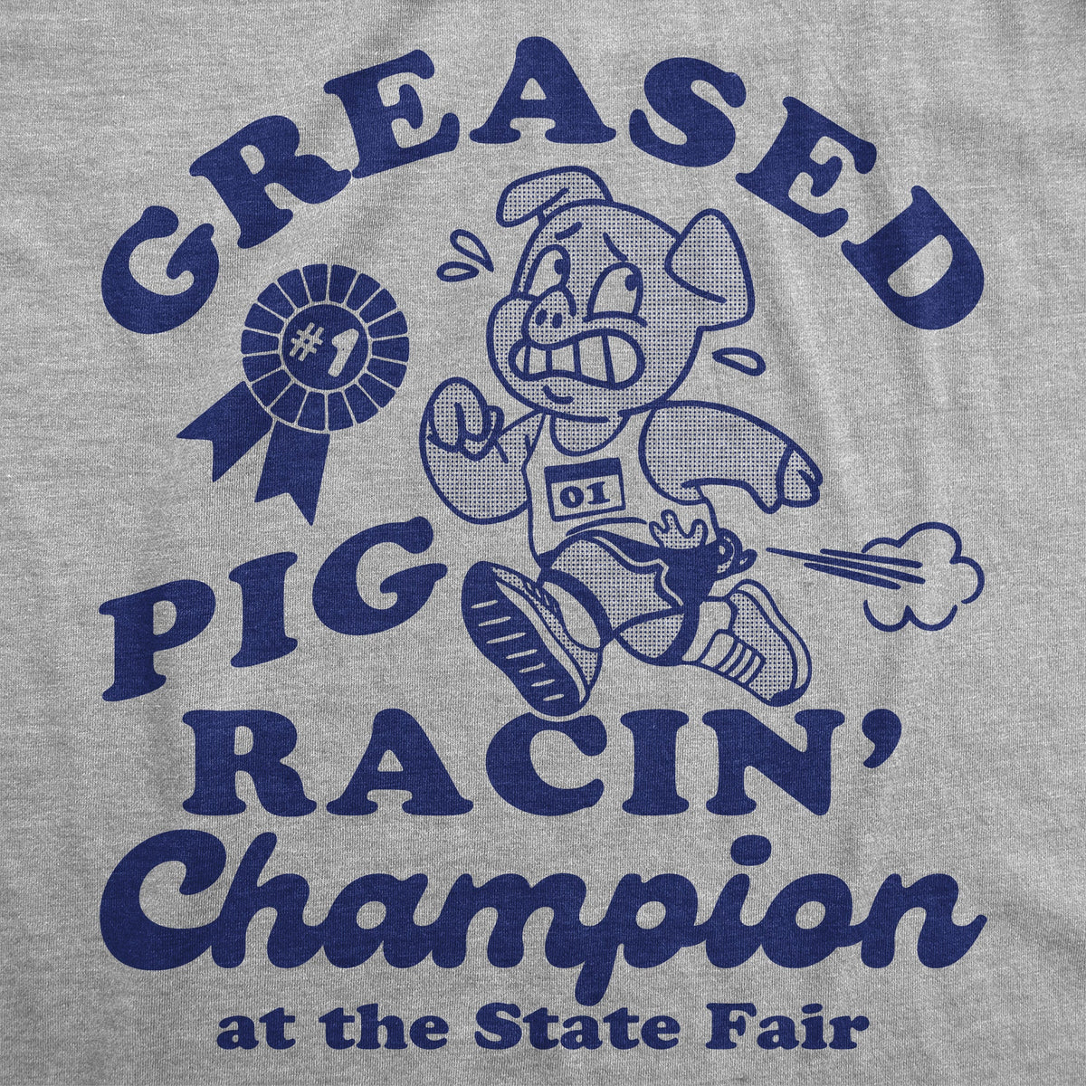 Greased Pig Racin Champion Men's T Shirt product image 2