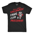 Halloween Fang Club President Men's T Shirt product image 1