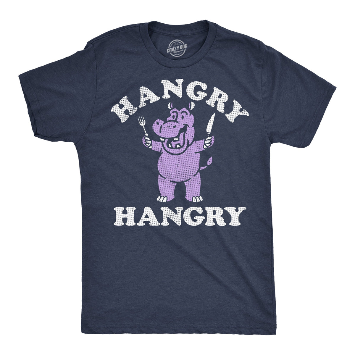 Hangry Hippo Men's T Shirt product image 1