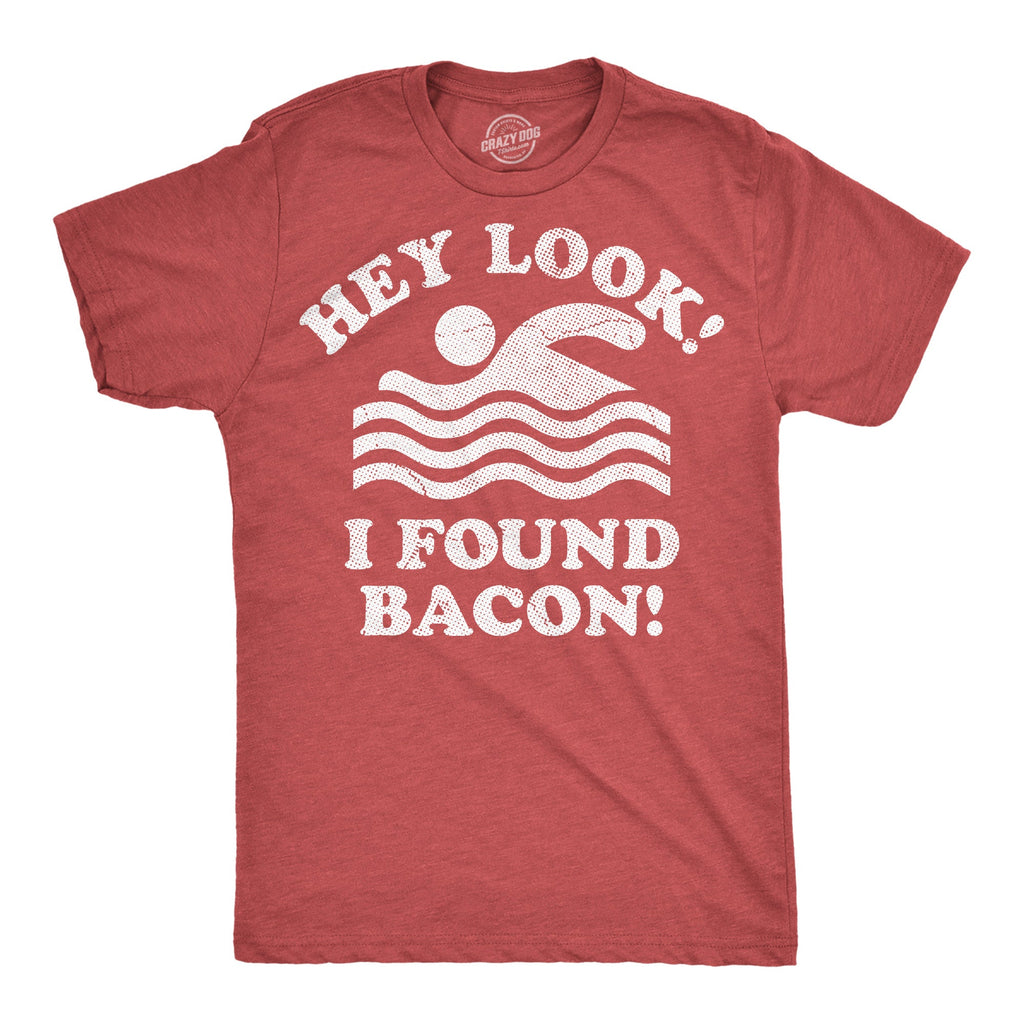 Hey Look I Found Bacon Men's T Shirt product image 1