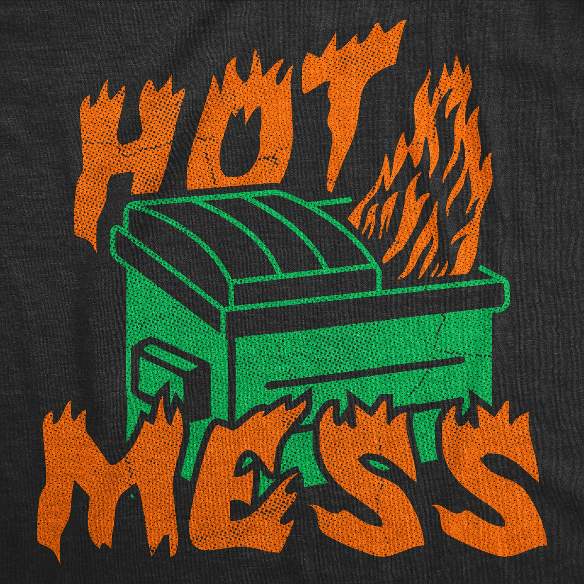 Hot Mess Dumpster Fire Women's T Shirt product image 2