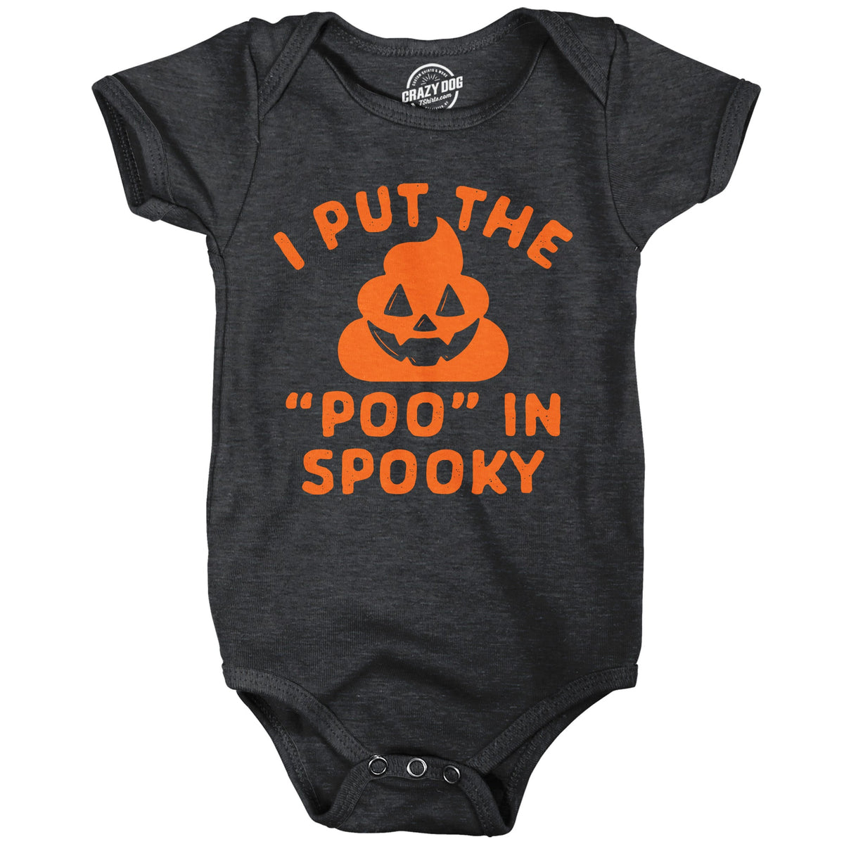 I Put The Poo In Spooky Baby Bodysuit