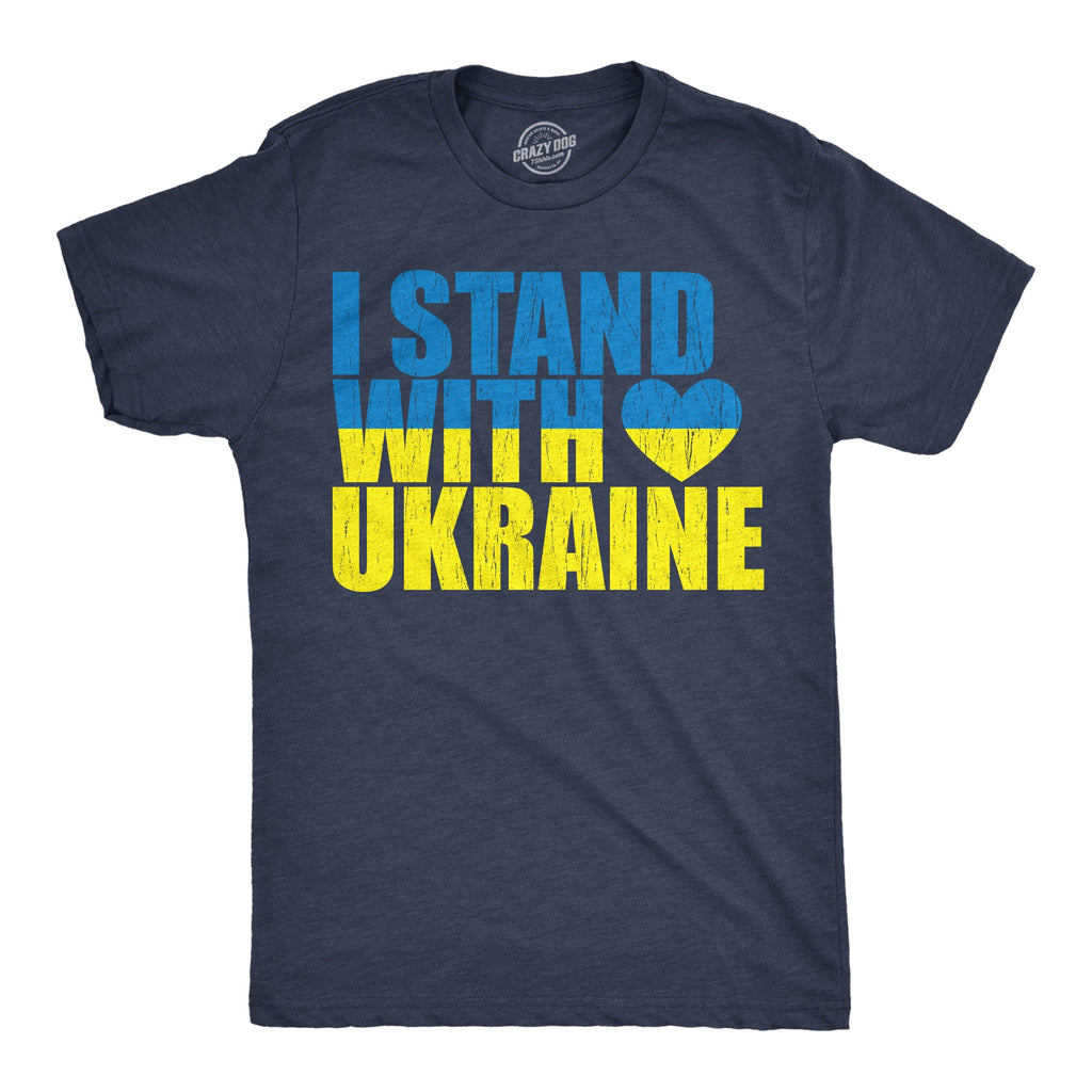 I Stand With Ukraine Men's T Shirt product image 1