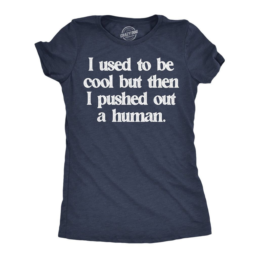 I Used To Be Cool But Then I Pushed Out A Human Women's T product image 1