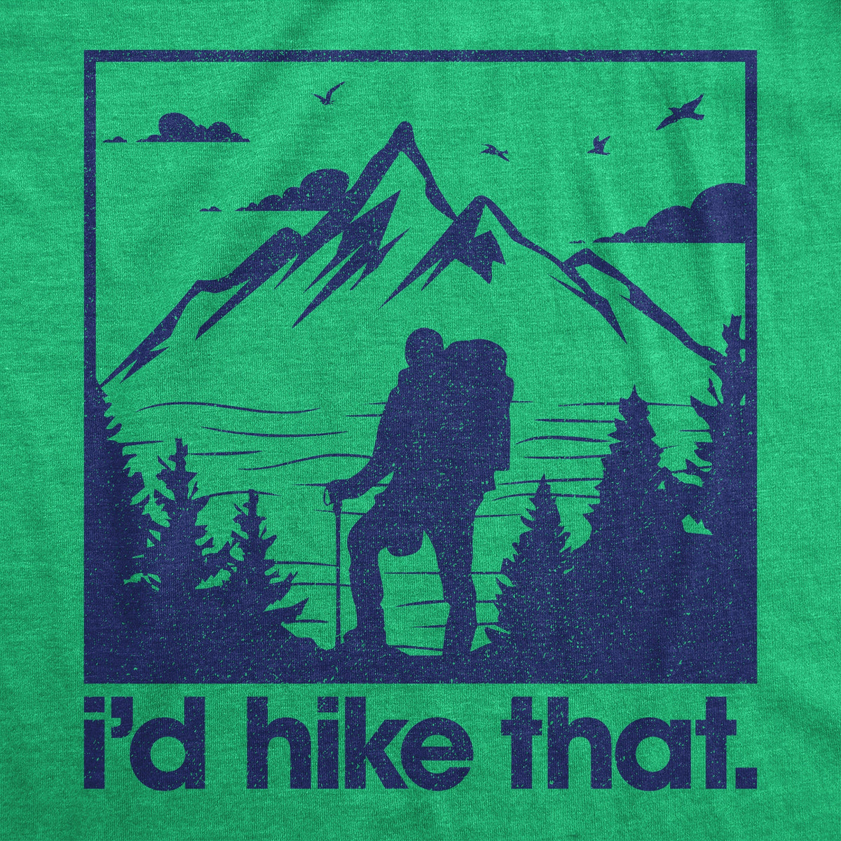 Id Hike That Men's T Shirt product image 2