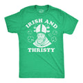 Irish And Thirsty Men's T Shirt product image 1