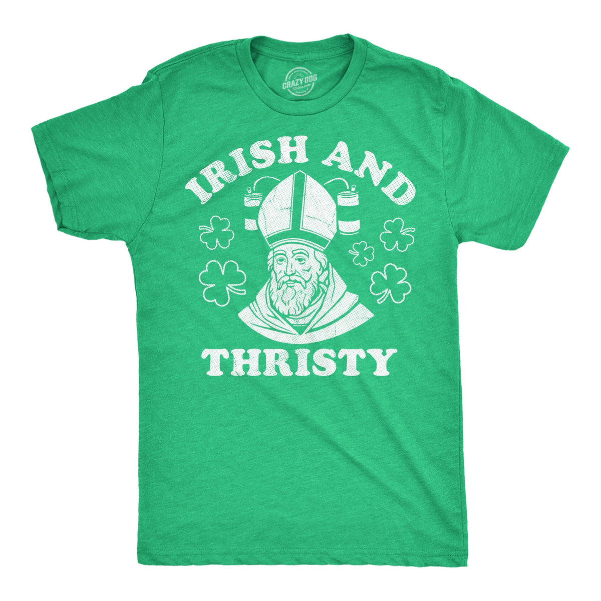 Irish And Thirsty Men's T Shirt product image 1