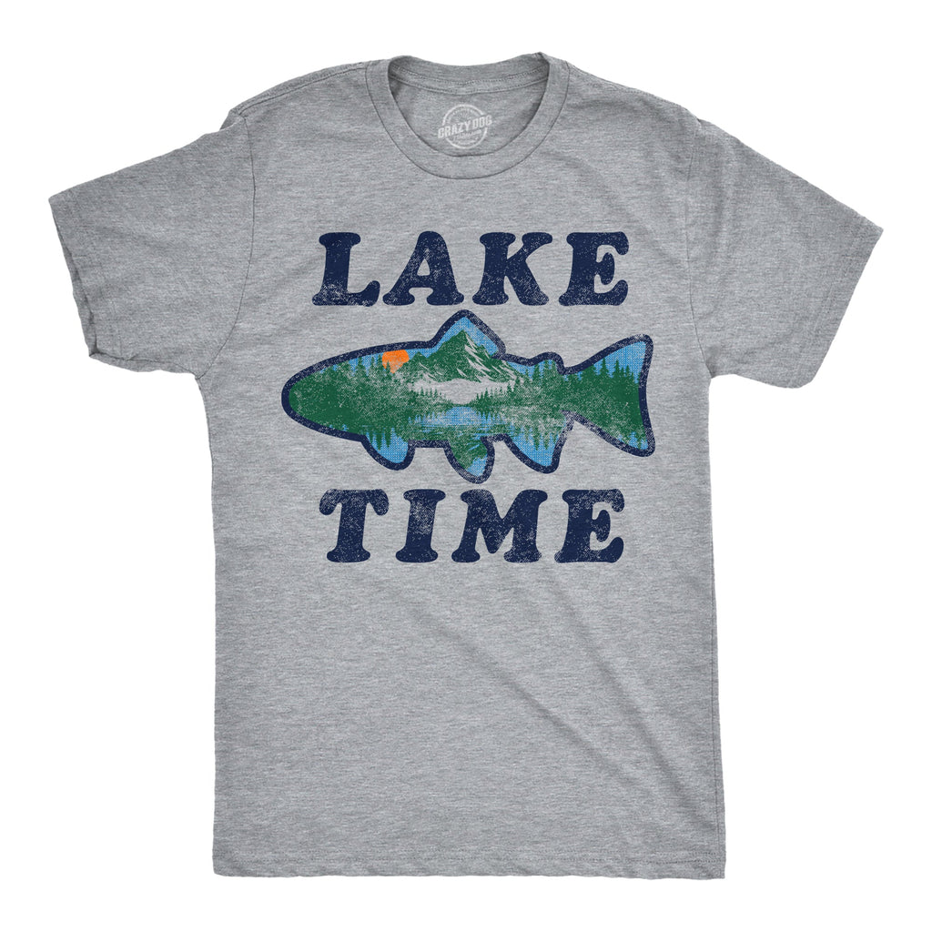 Lake Time Men's T Shirt product image 1