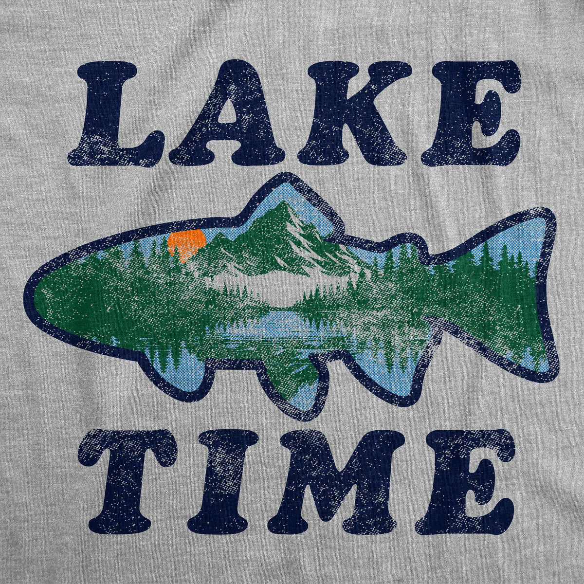 Lake Time Men's T Shirt product image 3
