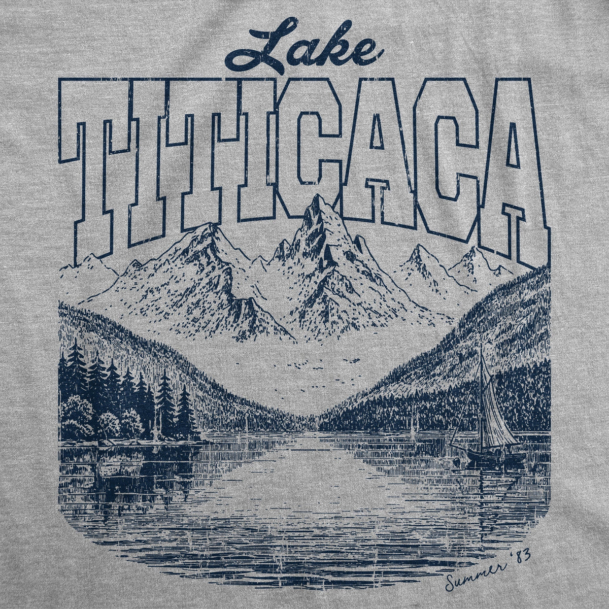 Lake Titicaca Men's T Shirt product image 2