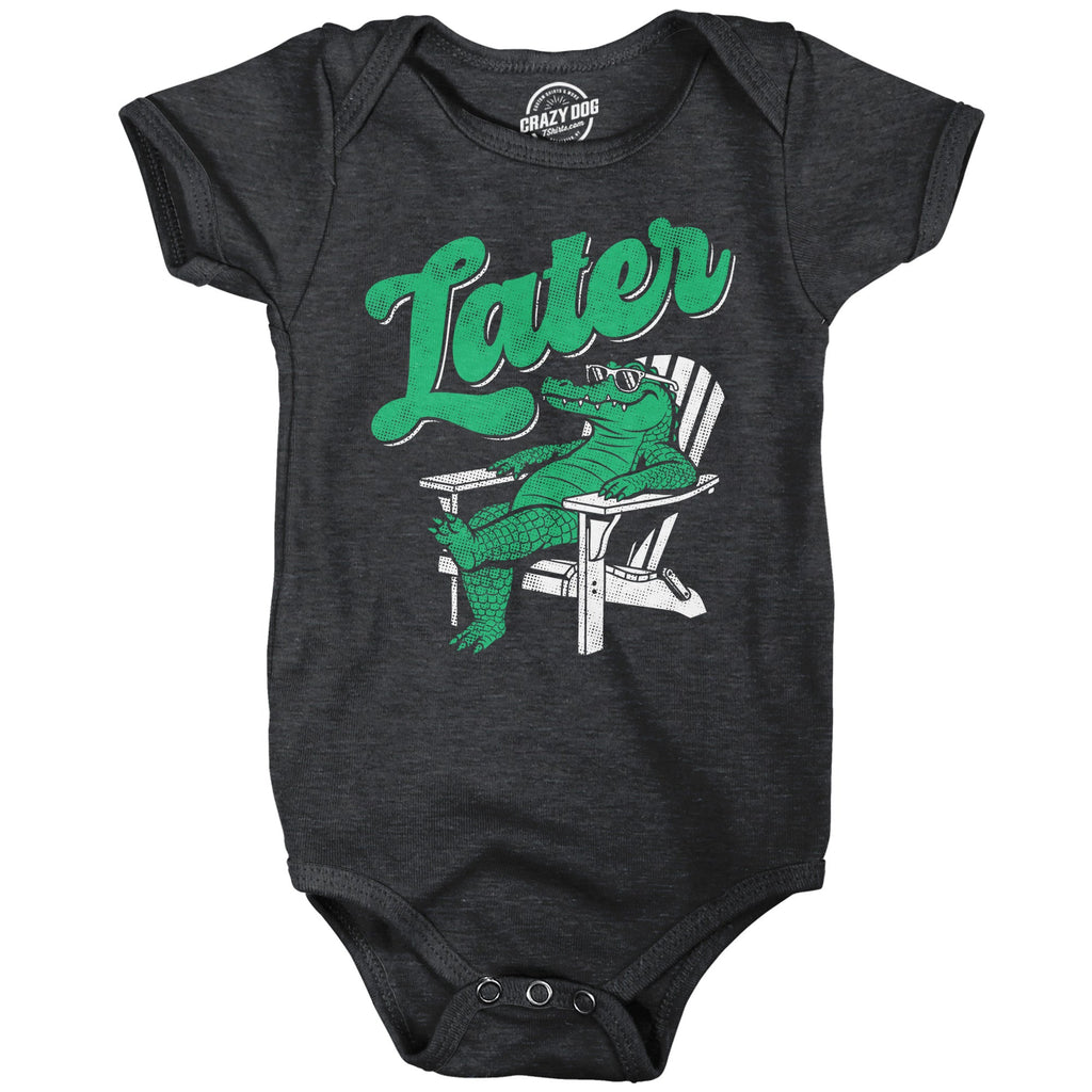 Later Gator Baby Bodysuit