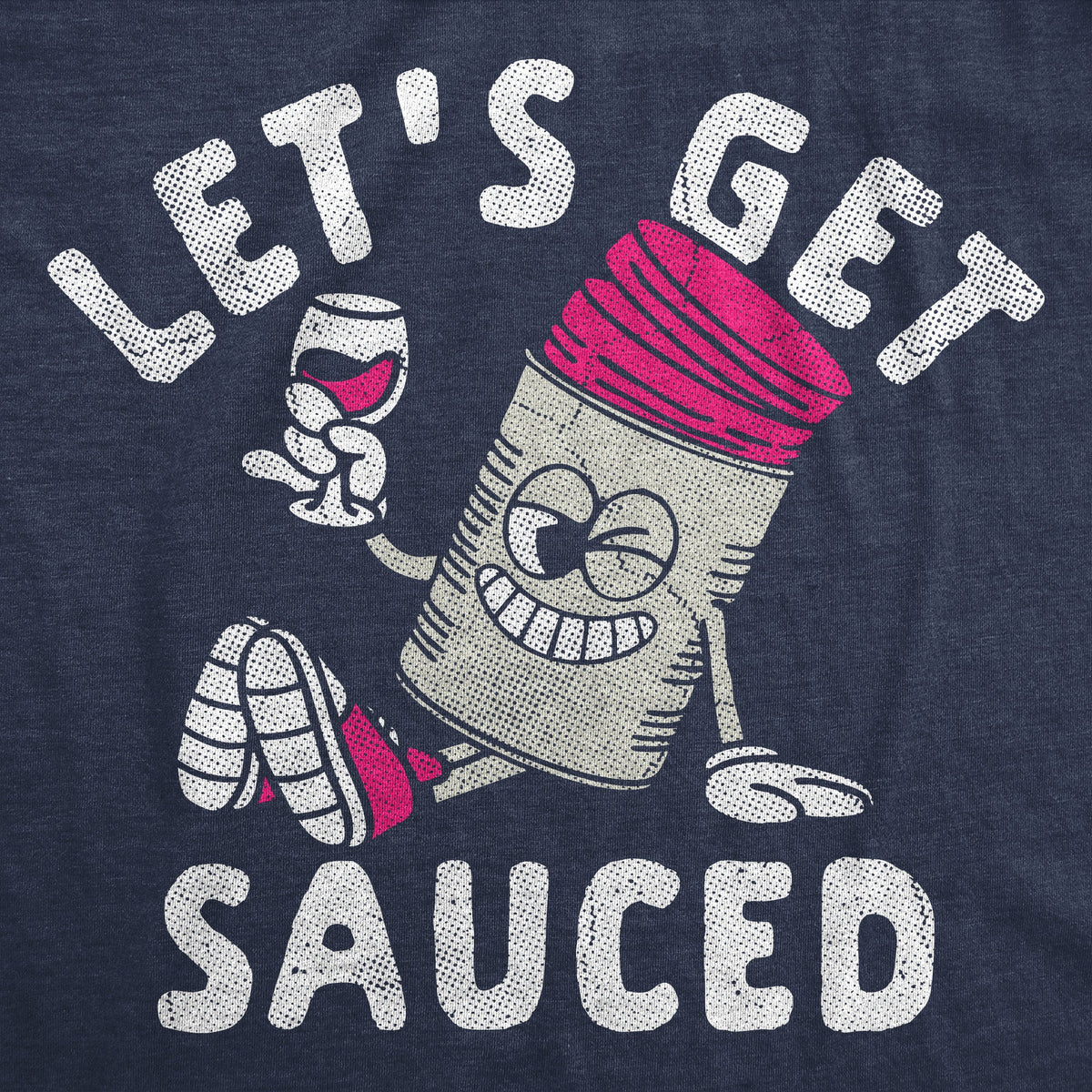 Lets Get Sauced Cranberry Women's T Shirt product image 2