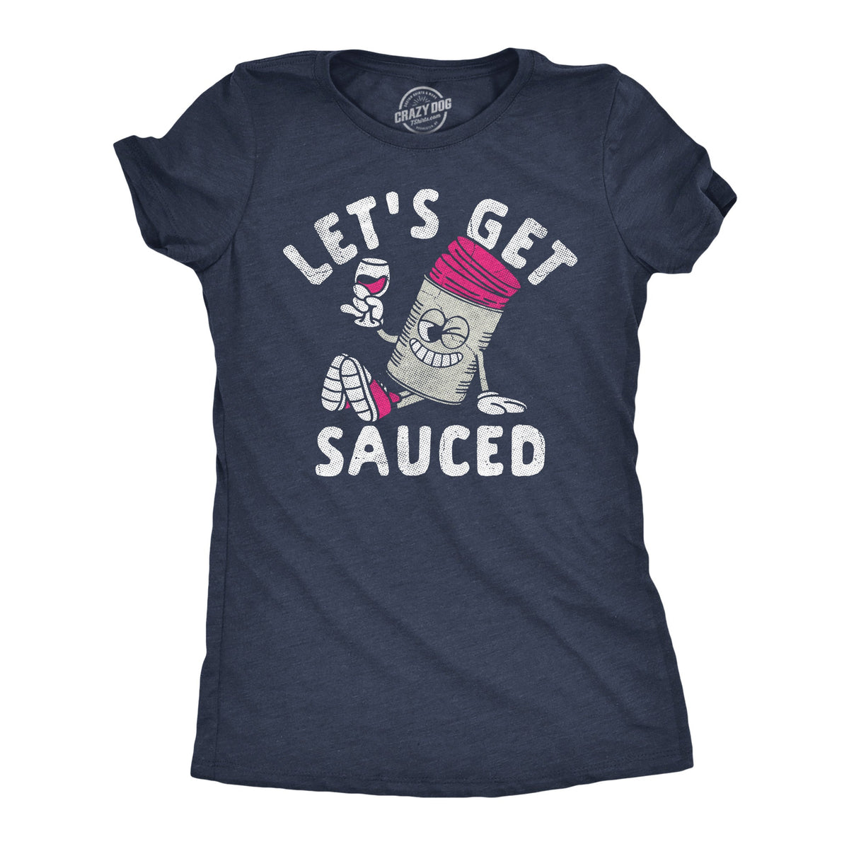 Lets Get Sauced Cranberry Women's T Shirt product image 1