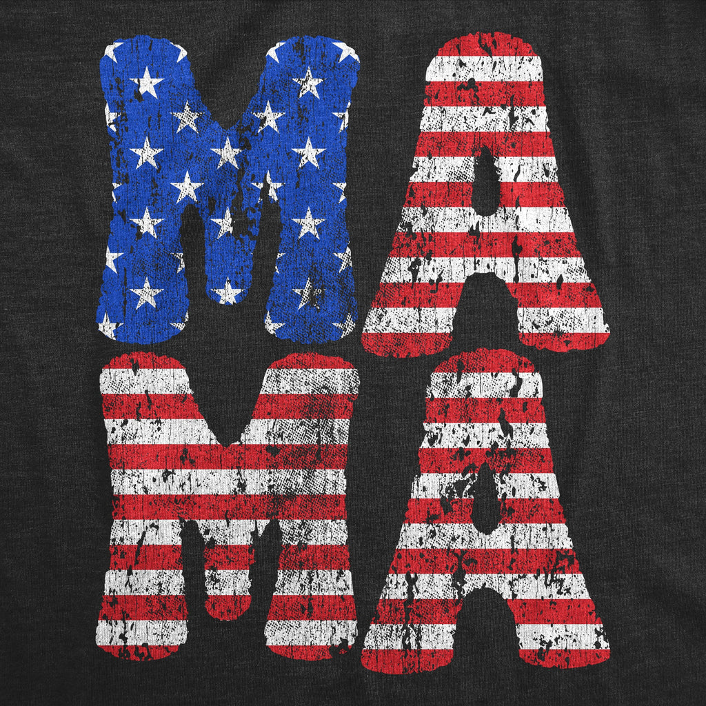 Mama Stars And Stripes Women's T Shirt product image 2