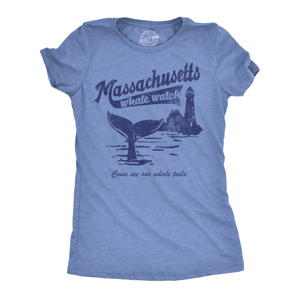 Massachusetts Whale Watch Women's T Shirt product image 1