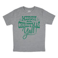 Merry Christmas Yall Youth T Shirt product image 1