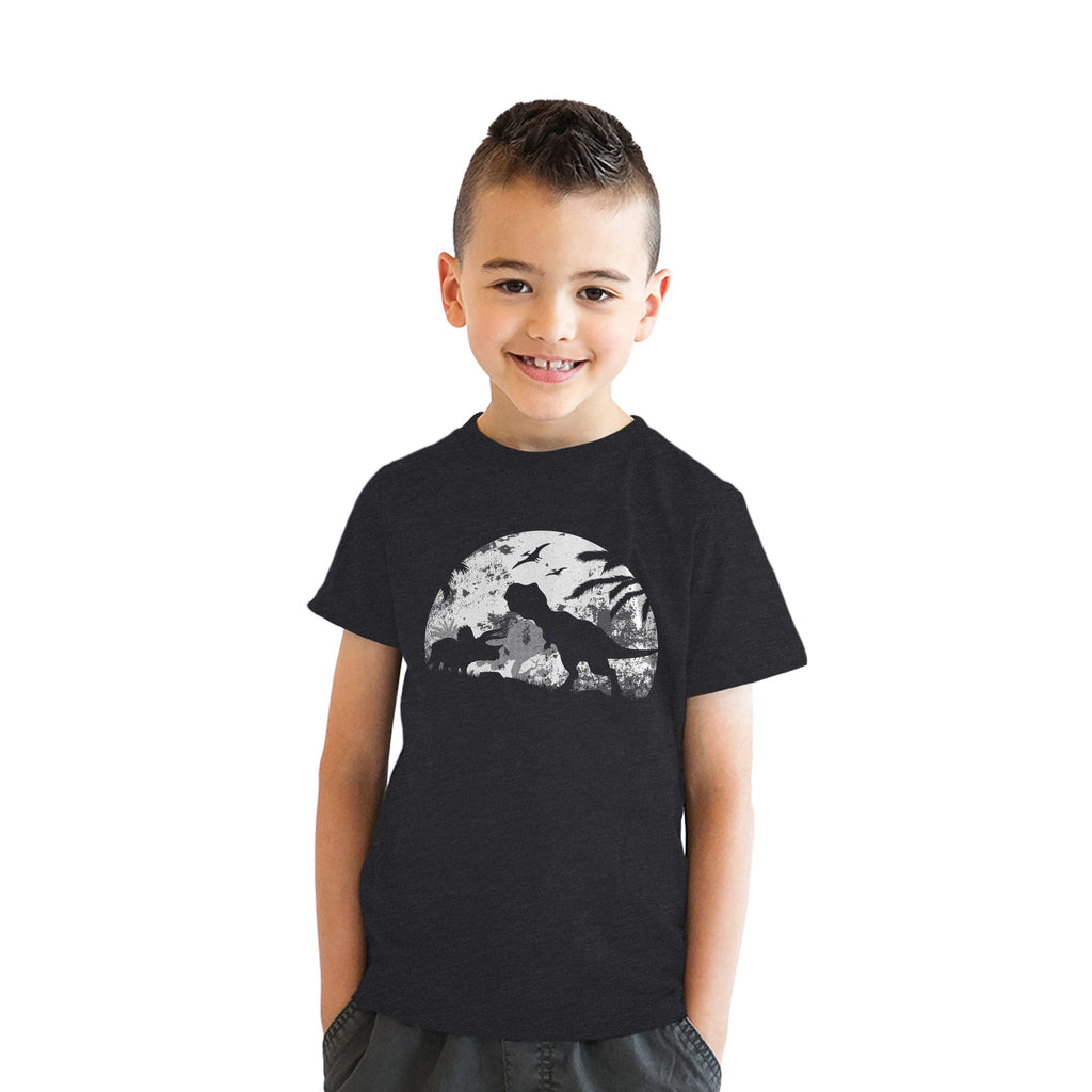 Moonlight Dinos Youth T Shirt product image 2