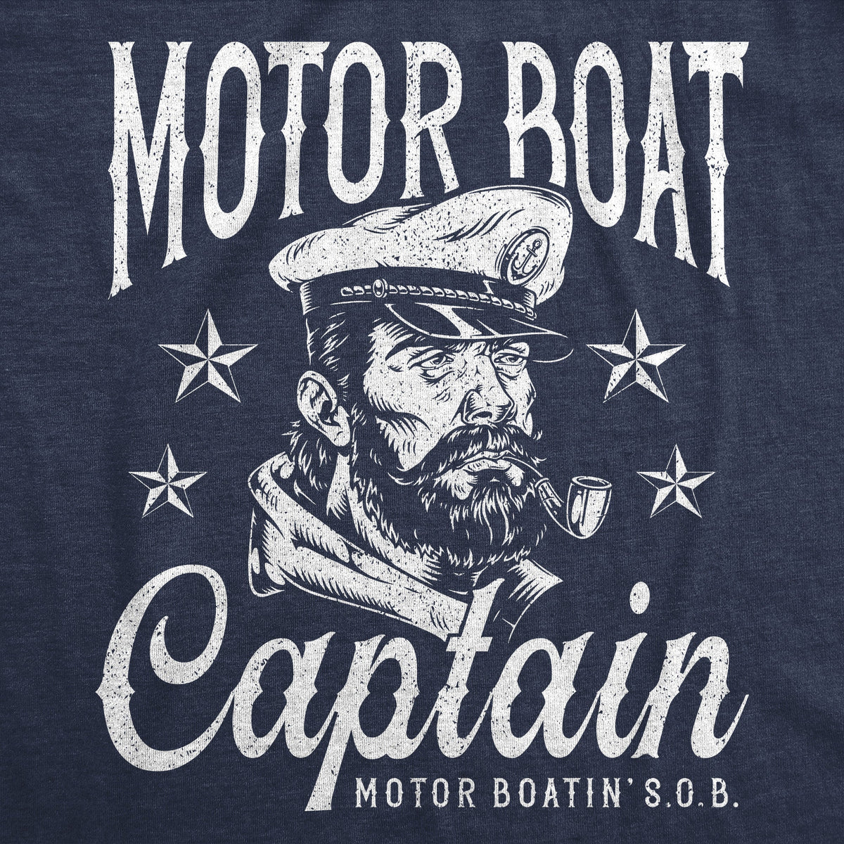 Motor Boat Captain Men's T Shirt product image 2