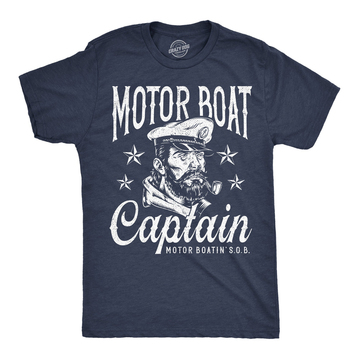 Motor Boat Captain Men's T Shirt product image 1