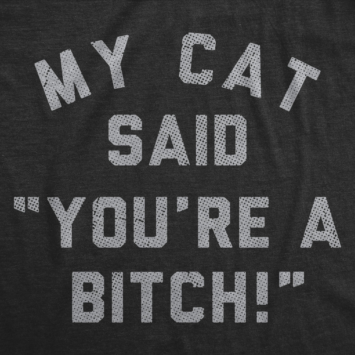 My Cat Said Youre A Bitch Women's T Shirt product image 2