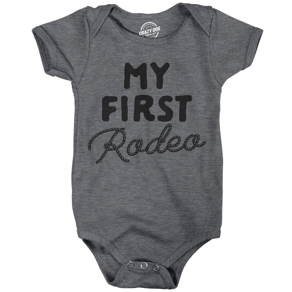 My First Rodeo Baby Bodysuit