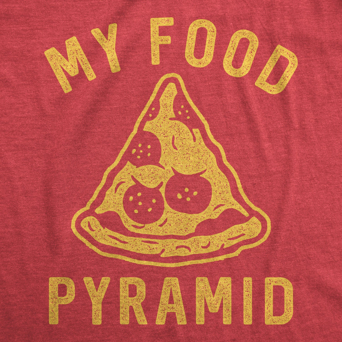My Food Pyramid Men's T Shirt product image 2