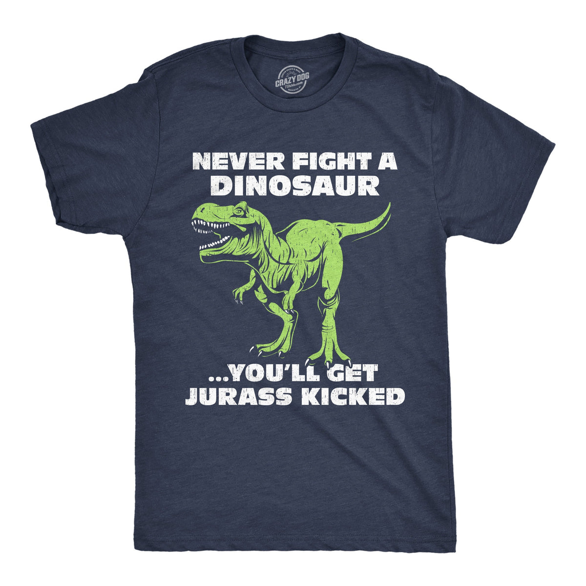Never Fight A Dinosaur Youll Get Jurass Kicked Men's T Shirt product image 1