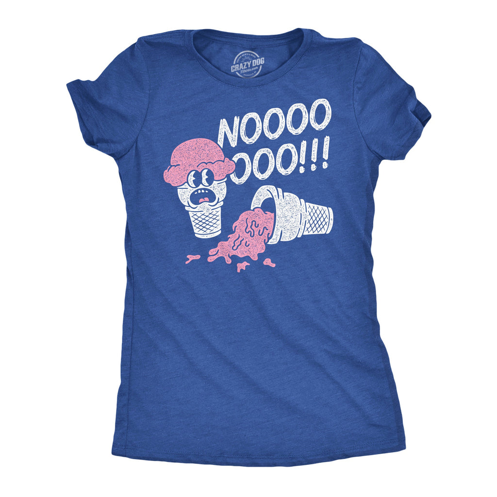 Nooo Spilled Ice Cream Women's T Shirt product image 1