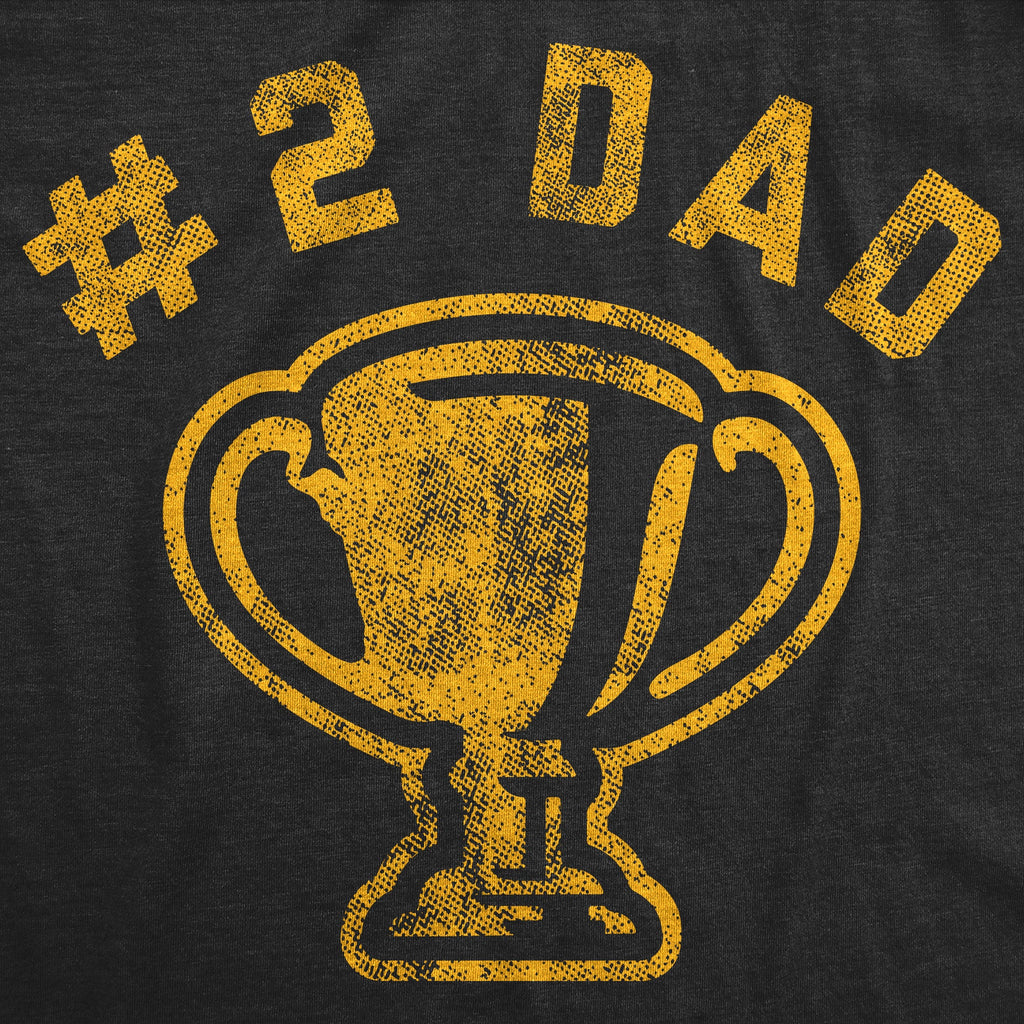 Number 2 Dad Men's T Shirt product image 3