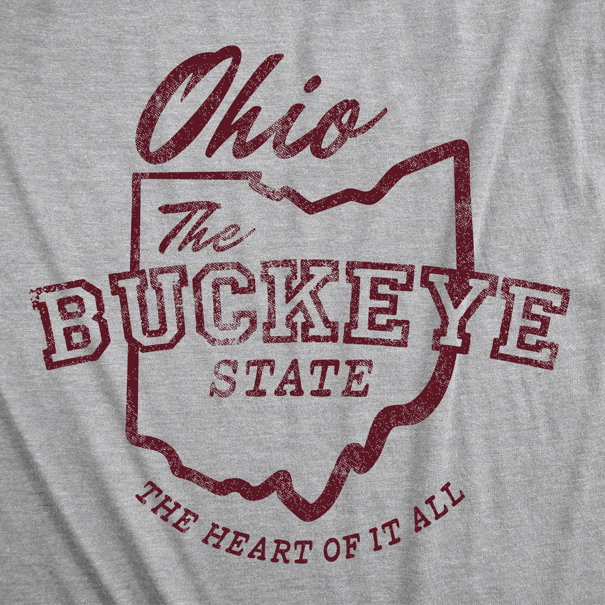 Ohio The Buckeye State Men's T Shirt product image 3