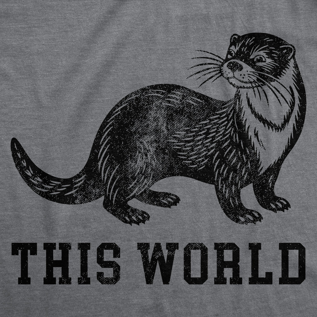 Otter This World Men's T Shirt product image 3