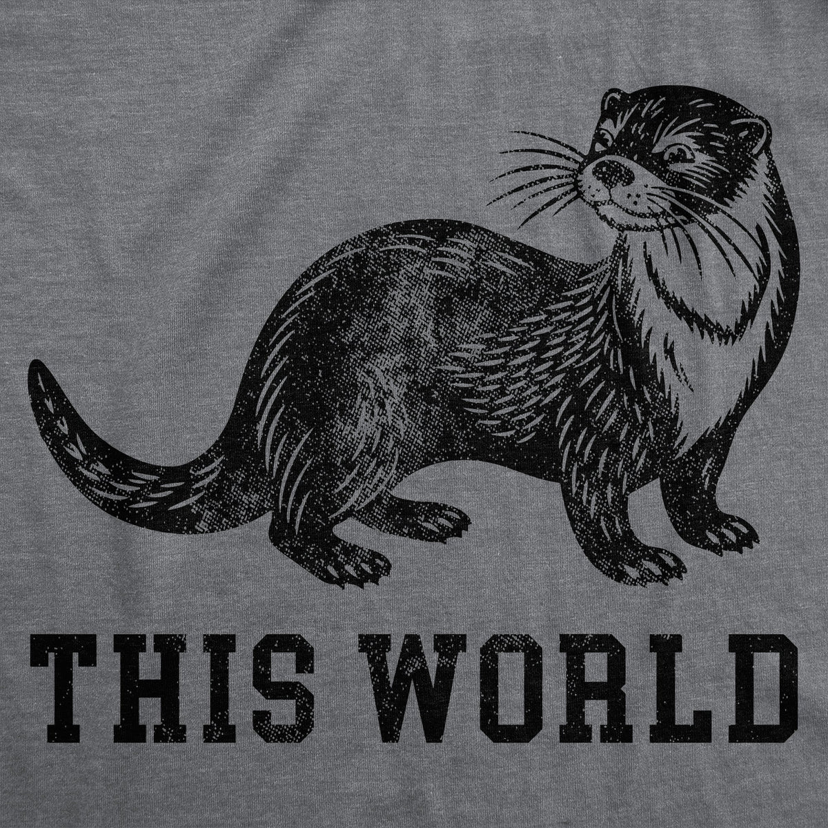 Otter This World Men's T Shirt product image 3